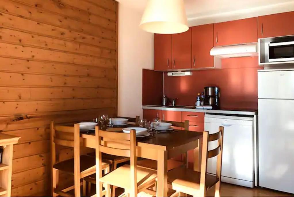 Charmant T3 Avec Vue Montagne Et Parking Privatif Font-Romeu-Odeillo-Via Zewnętrze zdjęcie